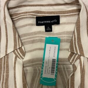 Fortune + Ivy Striped Shirt